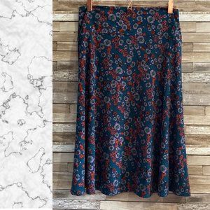 LuLaRoe Azure Floral Skirt Size 2XL
